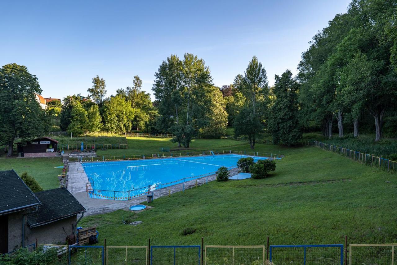 Apartmány Borůvka Ceska Kamenice Exterior foto