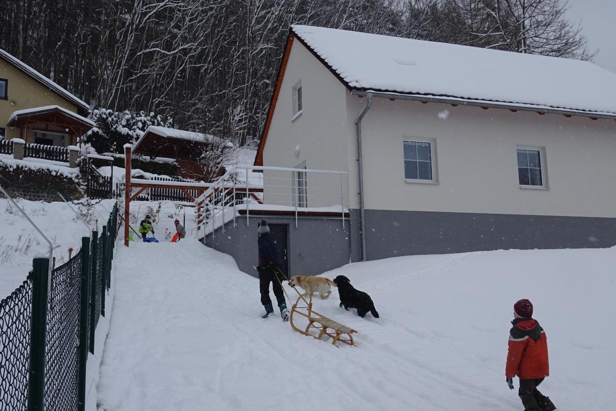 Apartmány Borůvka Ceska Kamenice Exterior foto